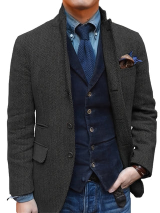 BRYNOUVELLE | Veste Vintage à Revers pour Hommes
