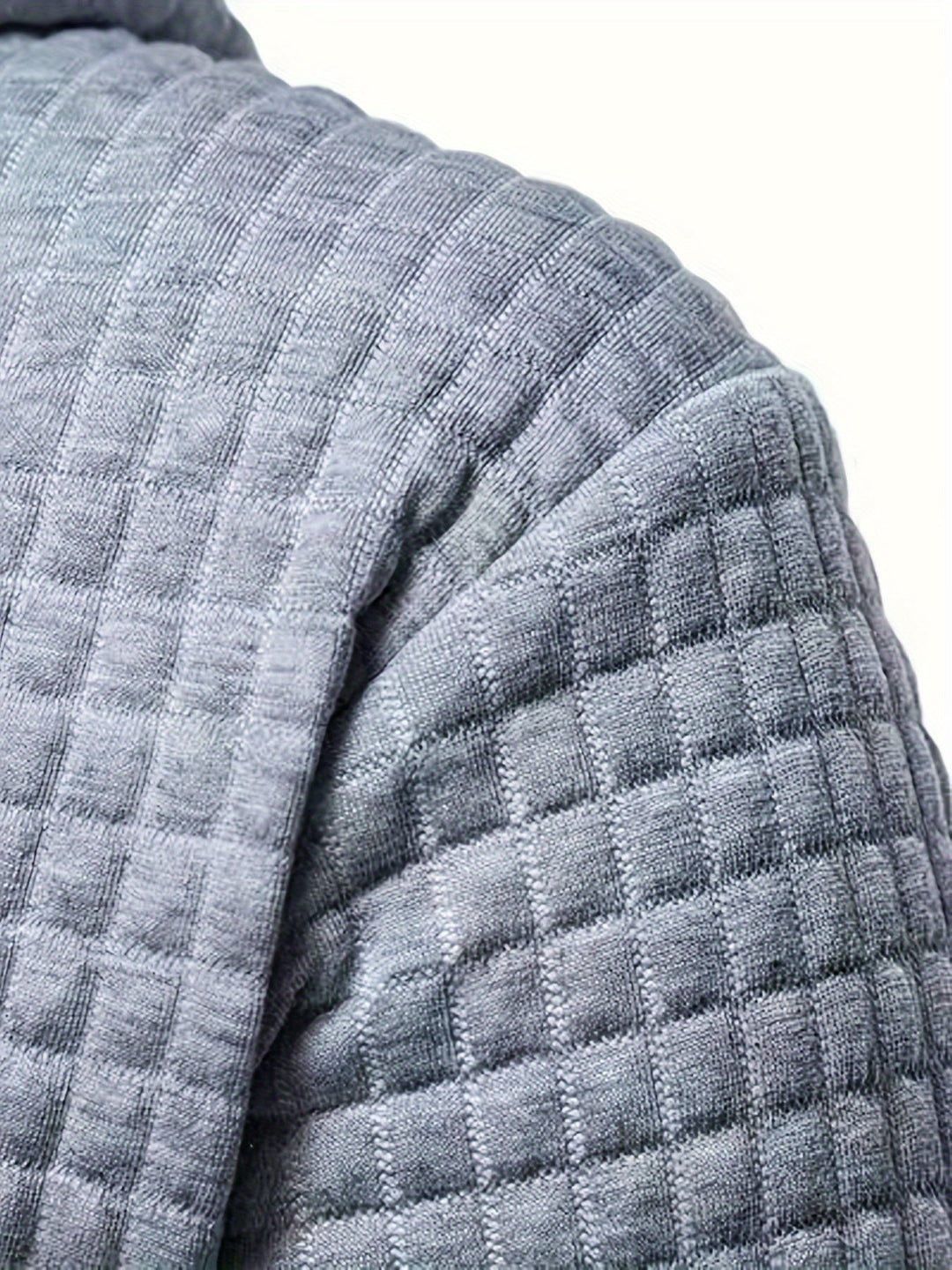 BRYNOUVELLE | VESTE À CAPUCHE À CARREAUX POUR HOMMES