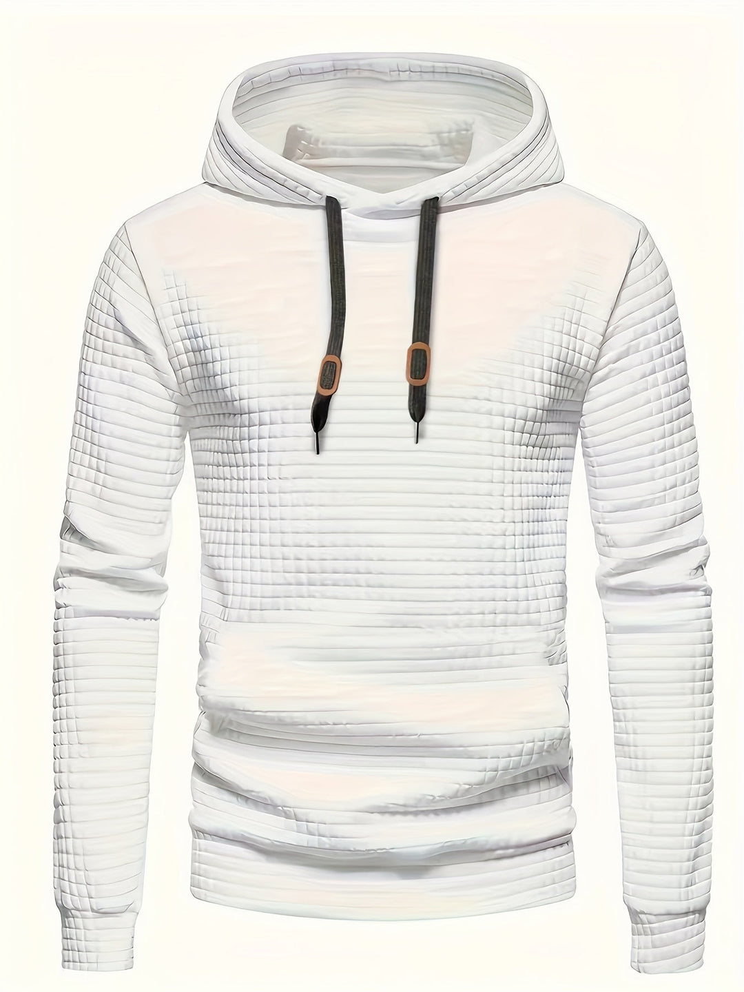 BRYNOUVELLE | VESTE À CAPUCHE À CARREAUX POUR HOMMES