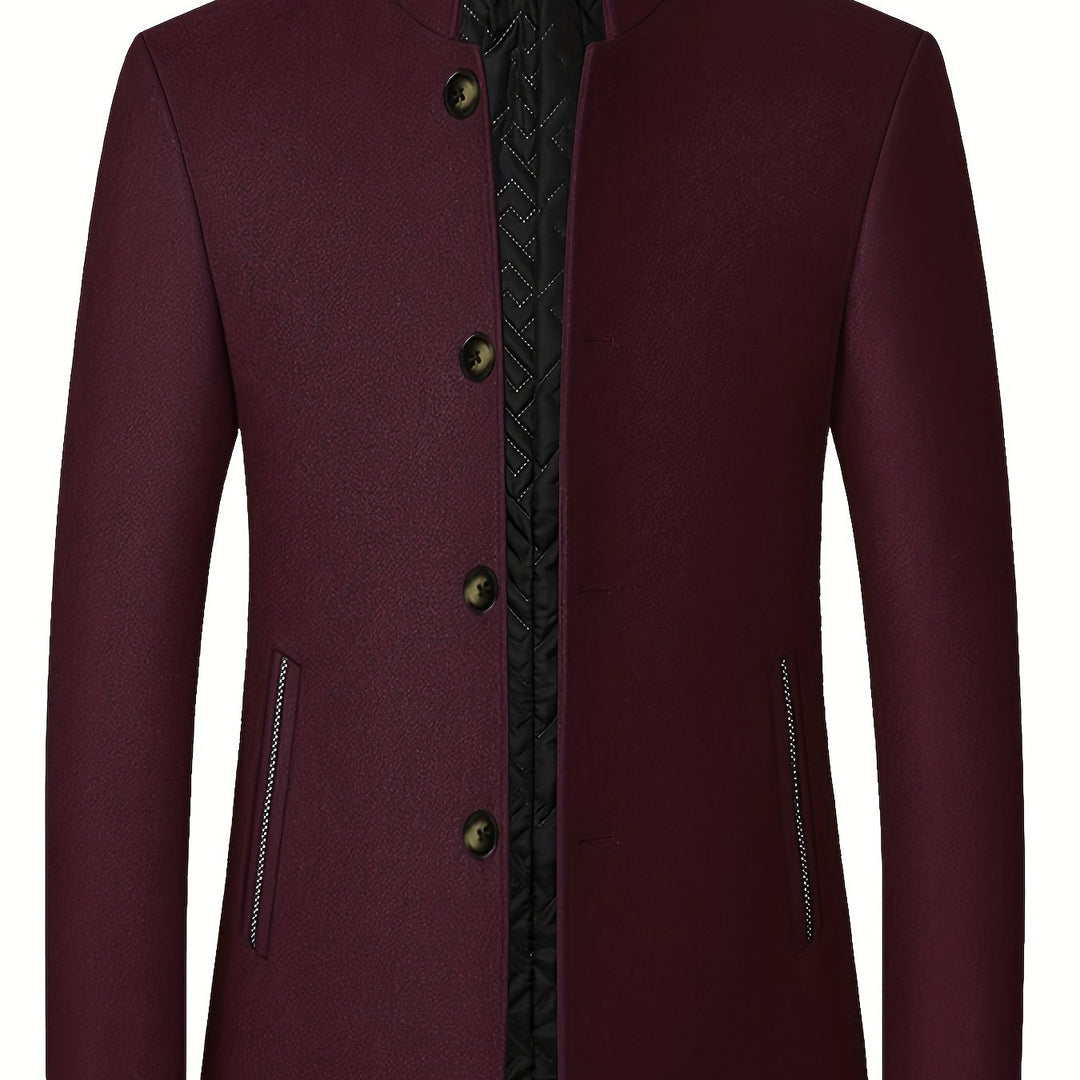 BRYNOUVELLE | Veste Homme à Col Montant