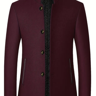BRYNOUVELLE | Veste Homme à Col Montant