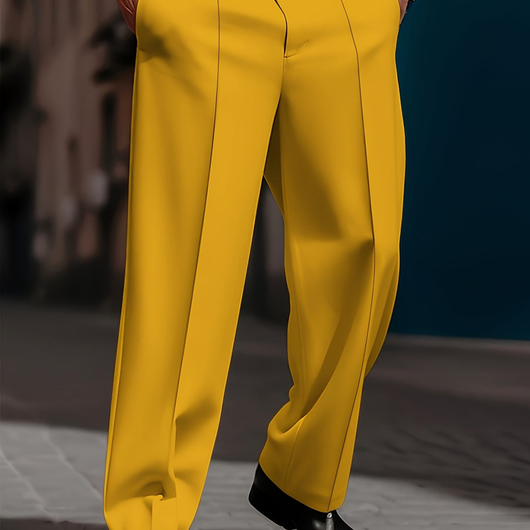 BRYNOUVELLE | PANTALON CLASSIQUE DÉCONTRACTÉ POUR HOMMES