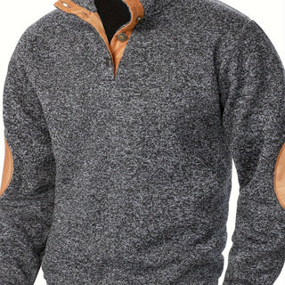 BRYNOUVELLE | PULL EN MAILLE À COL MONTANT POUR HOMMES