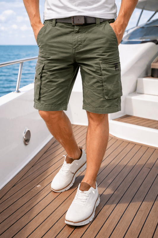 BRYNOUVELLE | SHORT CARGO DÉCONTRACTÉ POUR HOMMES