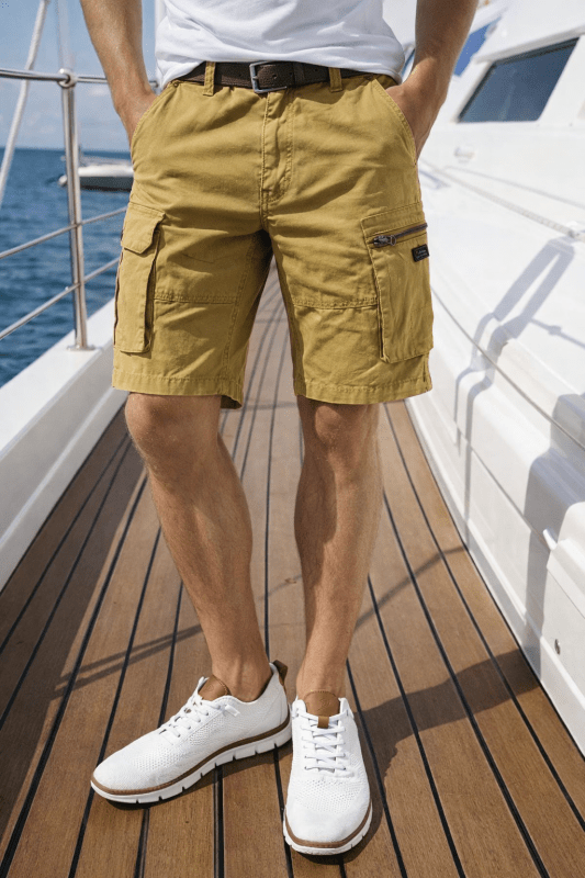 BRYNOUVELLE | SHORT CARGO DÉCONTRACTÉ POUR HOMMES