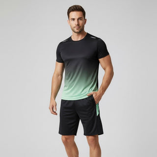 BRYNOUVELLE | Ensemble T-shirt et Short de Sport pour Hommes