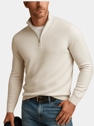 BRYNOUVELLE | PULL HOMME À DEMI-FERMETURE ÉCLAIR