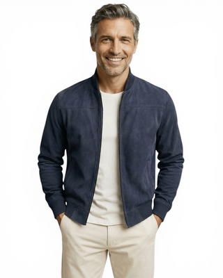 Valerio | Veste en Suède Artisanale