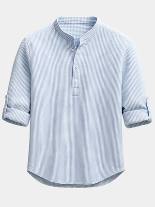BRYNOUVELLE | HOMME COTON MÉLANGÉ CHEMISE