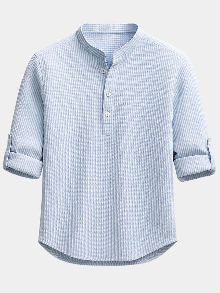 BRYNOUVELLE | HOMME COTON MÉLANGÉ CHEMISE