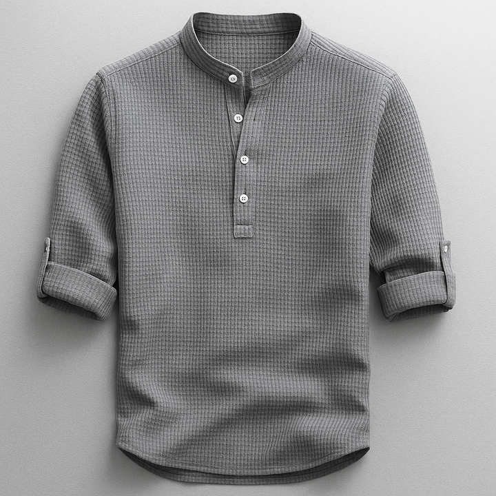 BRYNOUVELLE | HOMME COTON MÉLANGÉ CHEMISE