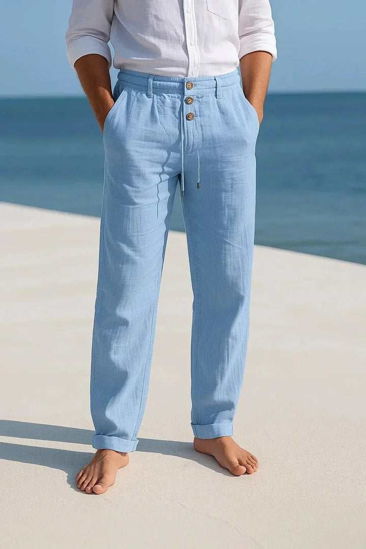 BRYNOUVELLE | PANTALONS EN COTON POUR HOMMES