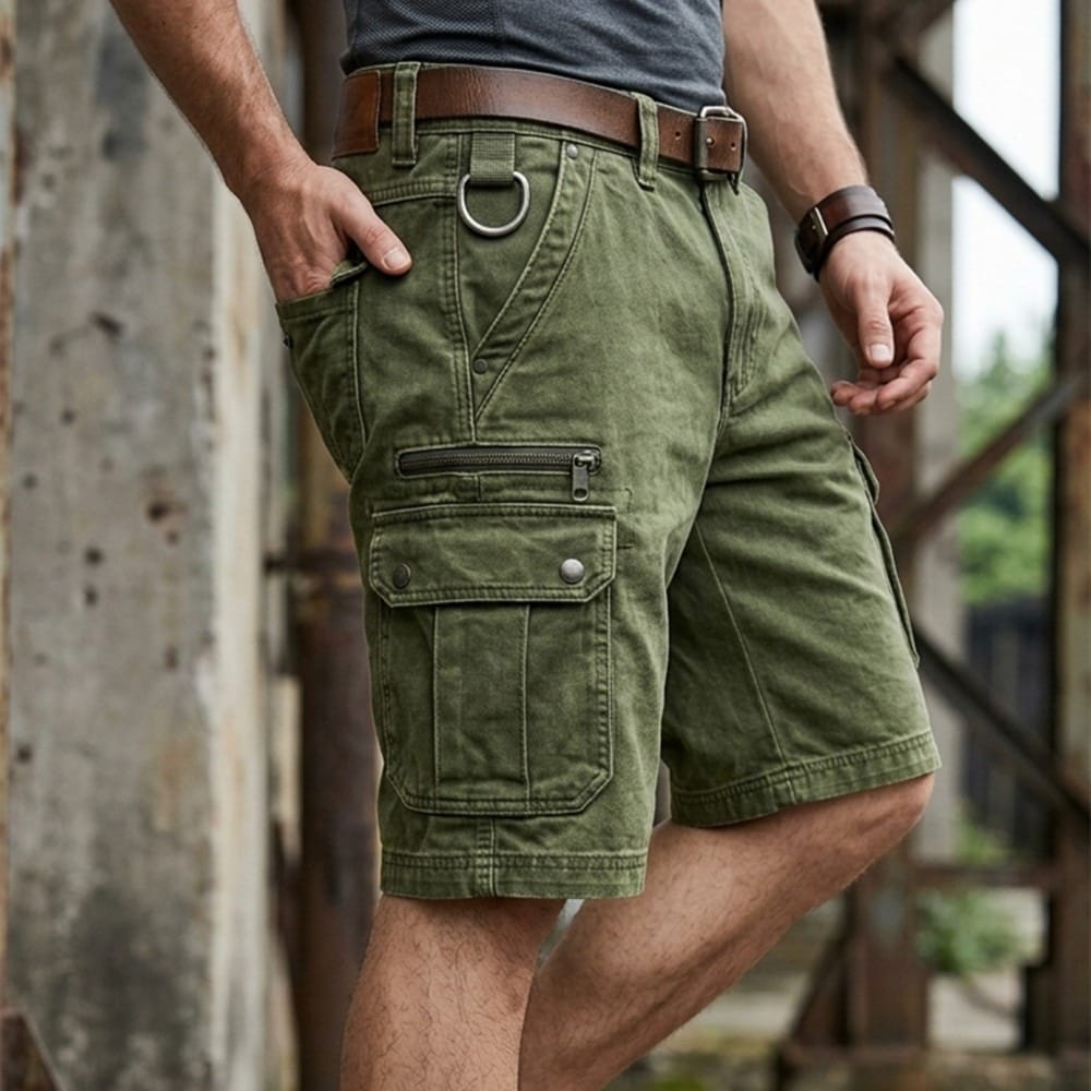 BRYNOUVELLE | SHORTS CARGO AUDACIEUX POUR HOMMES