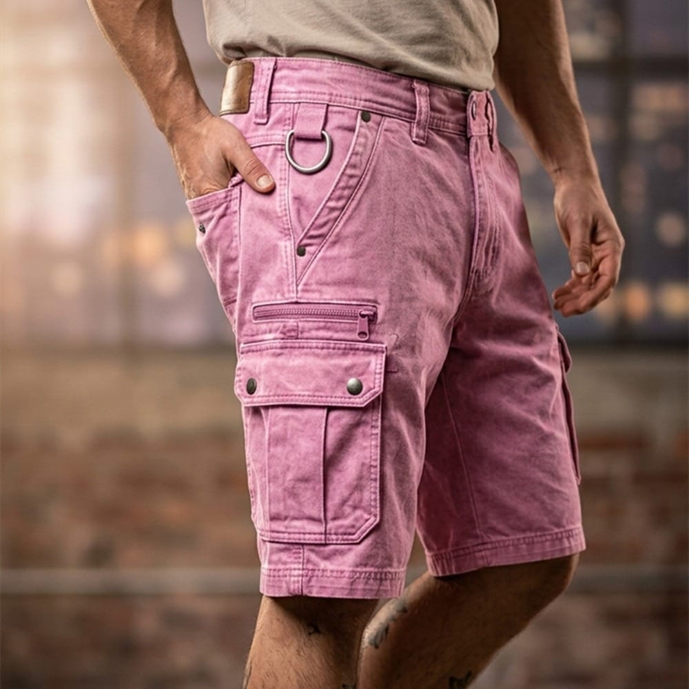 BRYNOUVELLE | SHORTS CARGO AUDACIEUX POUR HOMMES