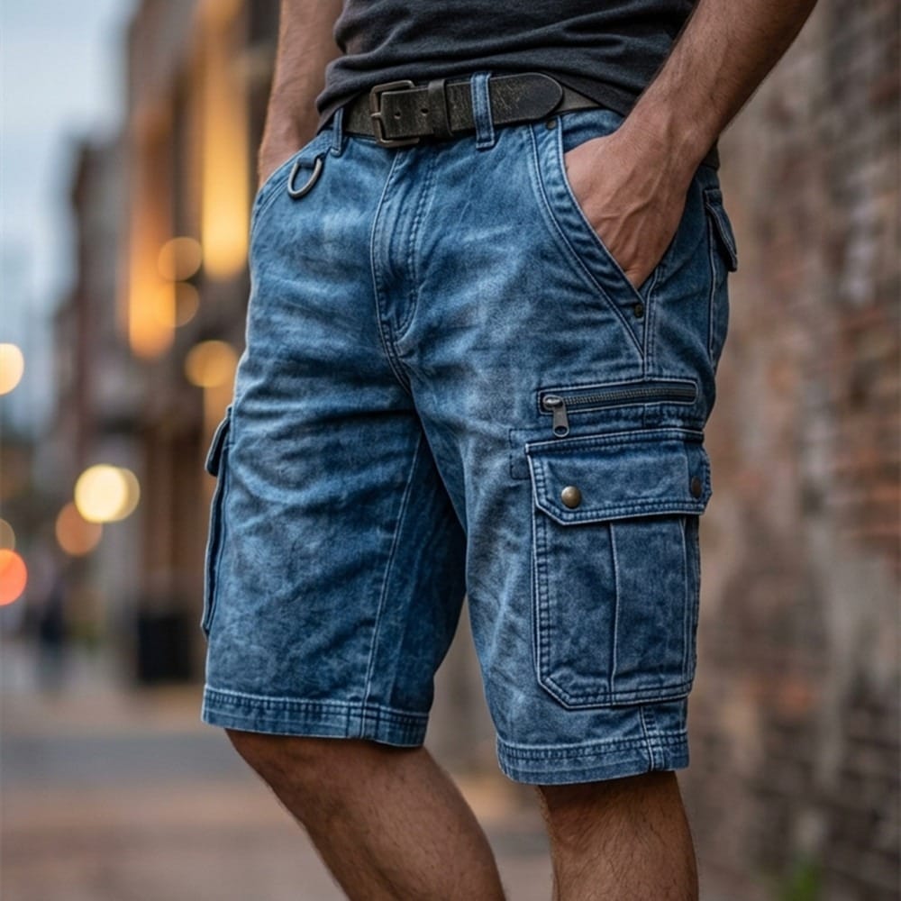BRYNOUVELLE | SHORTS CARGO AUDACIEUX POUR HOMMES