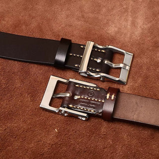 BRYNOUVELLE | CEINTURE EN CUIR HERITAGE POUR HOMMES