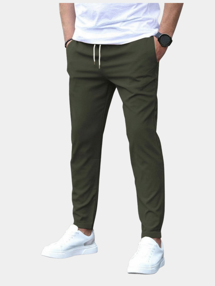 BRYNOUVELLE | PANTALONS À JAMBES DROITES POUR HOMMES