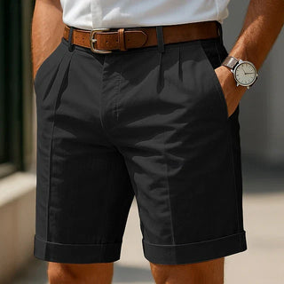 BRYNOUVELLE | SHORT PLISSÉ SUR MESURE POUR HOMMES
