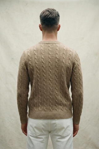 PULL EN TRICOT CABLE