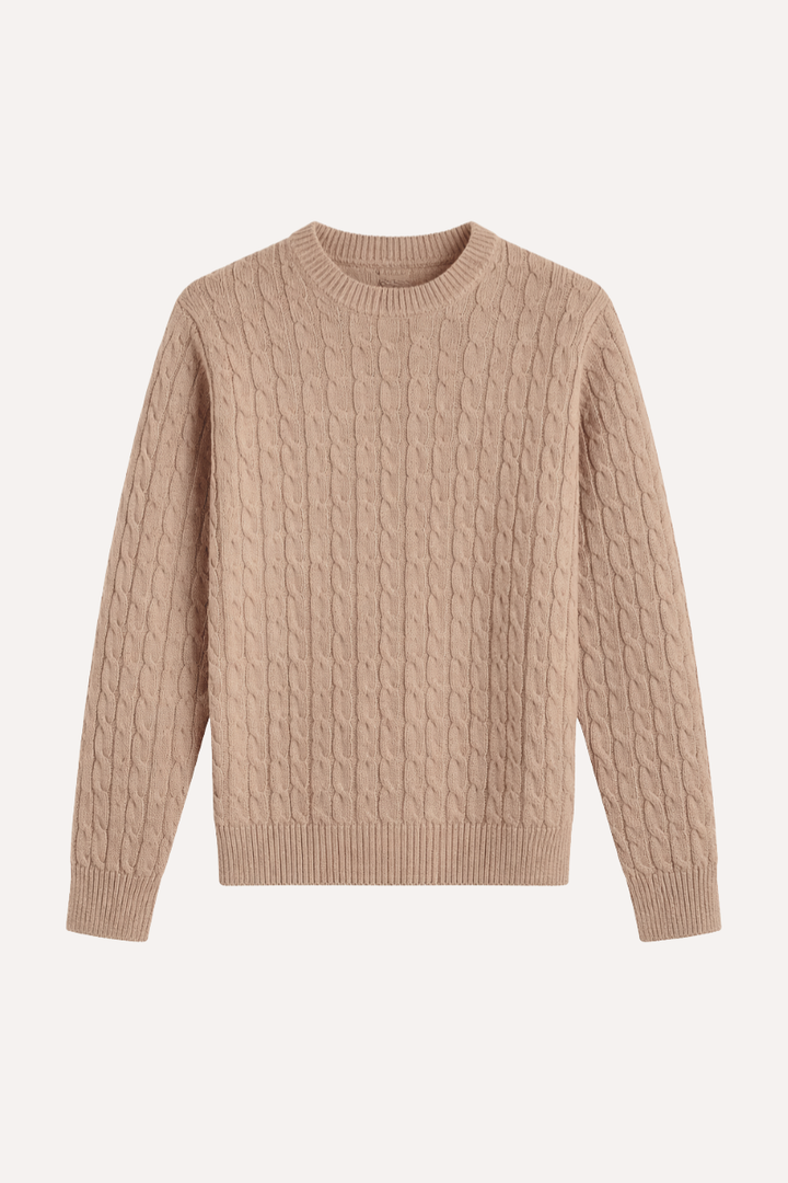 PULL EN TRICOT CABLE