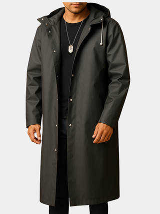 BRYNOUVELLE | MANTEAU LONG IMPERMÉABLE POUR HOMME