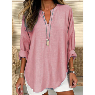 BRYNOUVELLE | Blouse Chic Col V Alicia