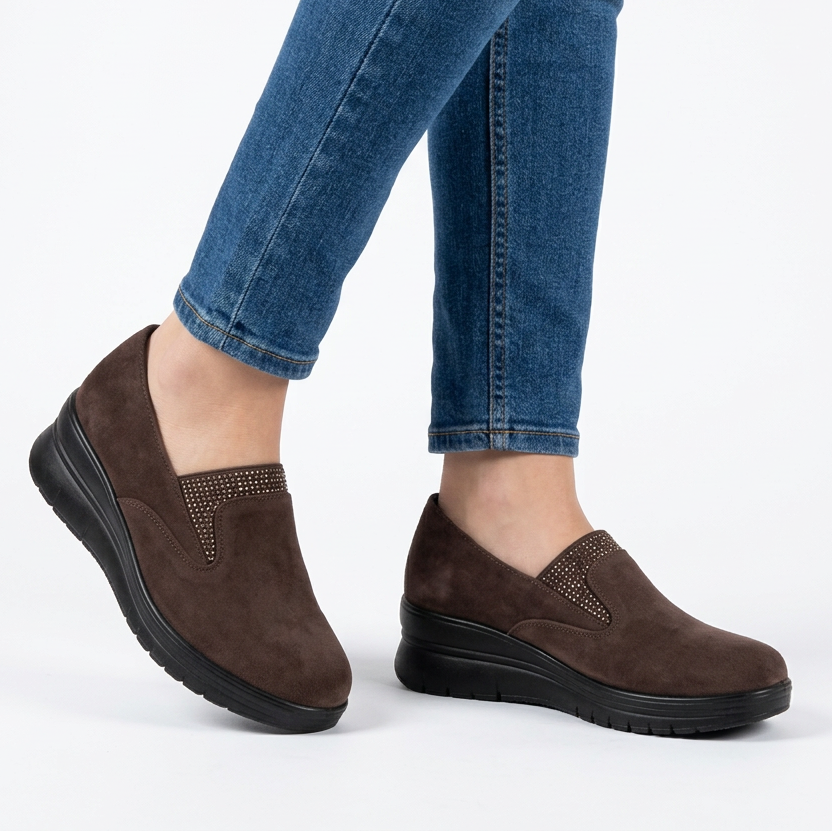 Laura - Mocassin confortable femme