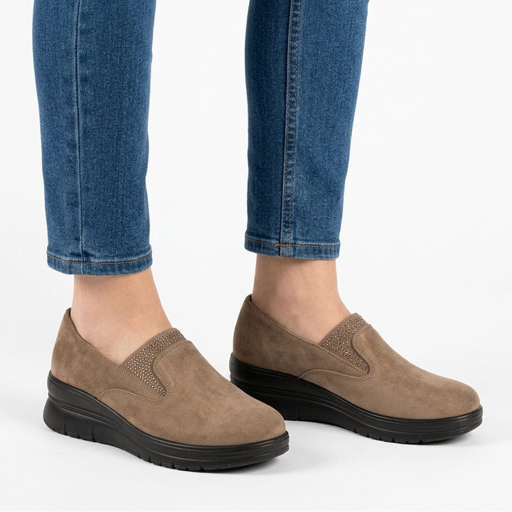 Laura - Mocassin confortable femme