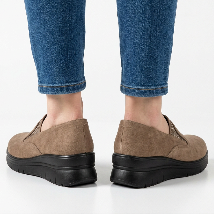 Laura - Mocassin confortable femme