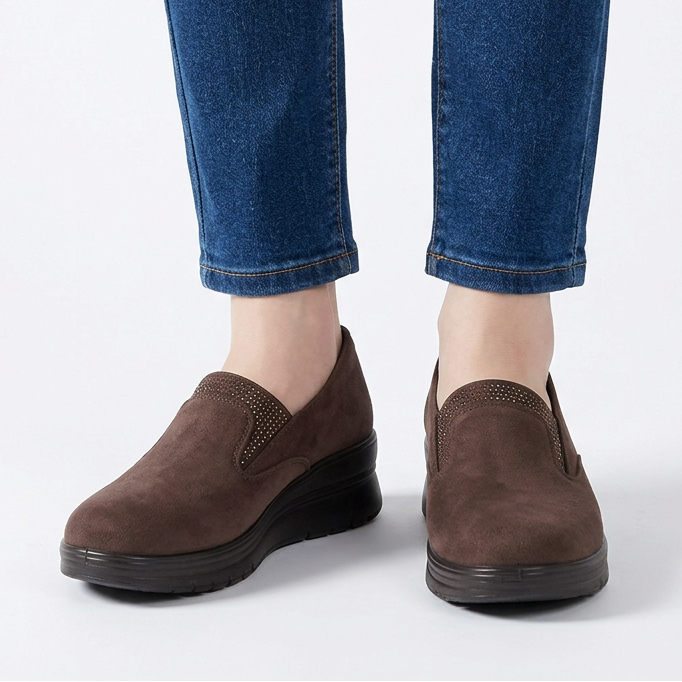 Laura - Mocassin confortable femme