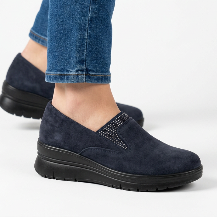 Laura - Mocassin confortable femme