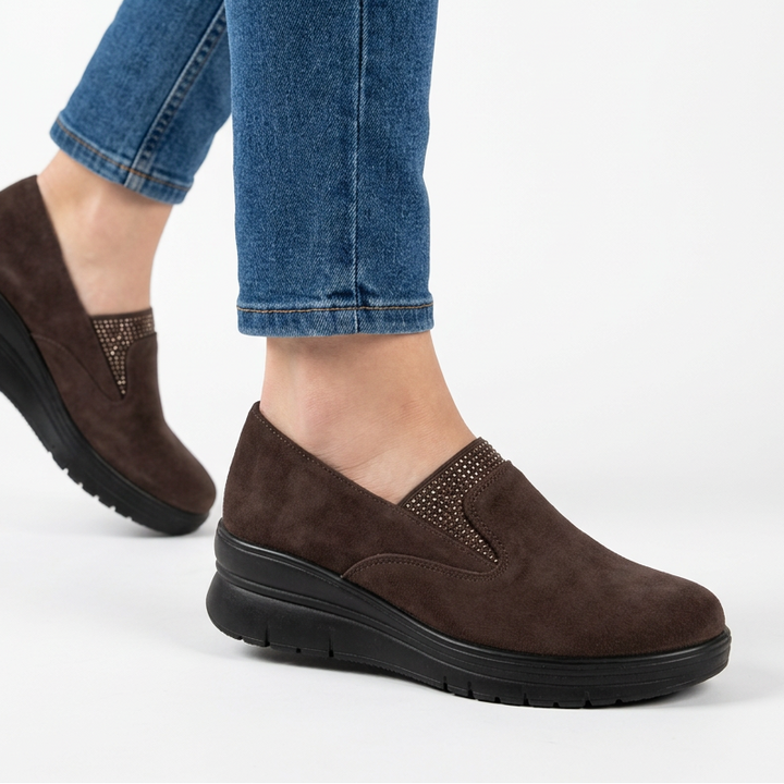 Laura - Mocassin confortable femme