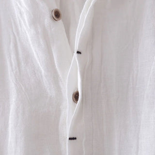 BRYNOUVELLE | CHEMISE ÉLÉGANTE À MANCHES COURTES AVEC BOUTONS