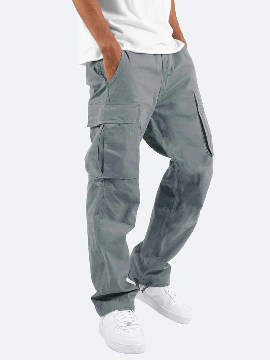 BRYNOUVELLE | PANTALON CARGO DÉCONTRACTÉ POUR HOMMES