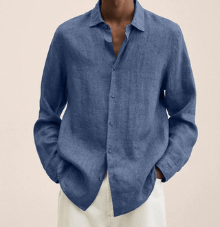 BRYNOUVELLE | Chemise en Coton et Lin pour Homme