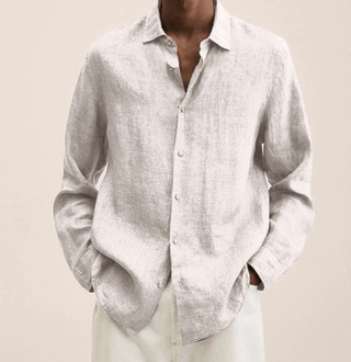 BRYNOUVELLE | Chemise en Coton et Lin pour Homme