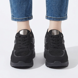 Rosa - Baskets confortables pour femmes avec talon compensé