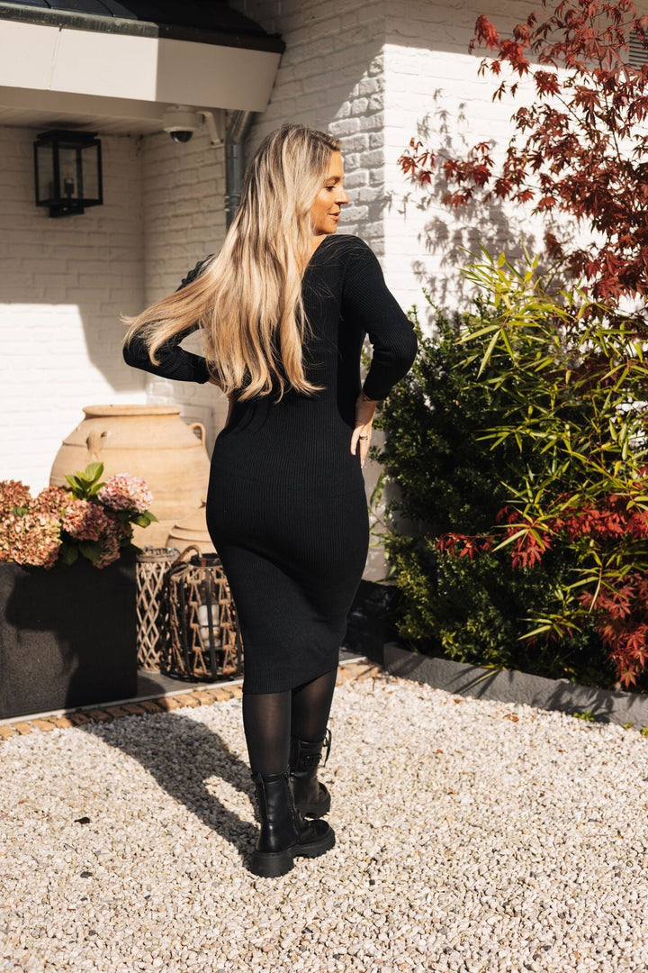 Robe longue Liva Noir