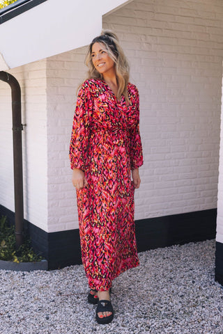 Dress Jasmine Orange/Rose