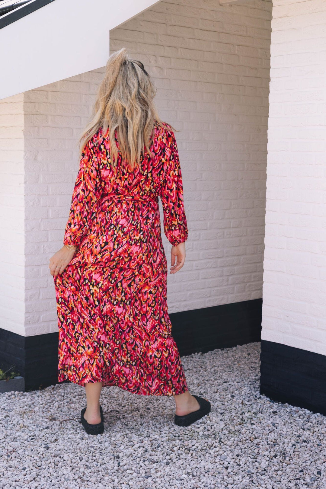 Dress Jasmine Orange/Rose