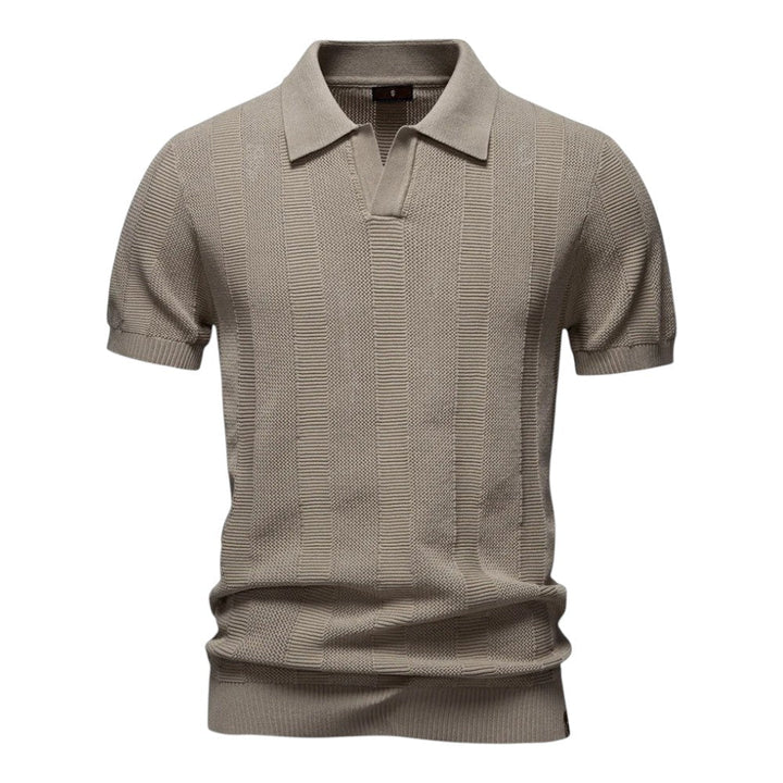 BRYNOUVELLE | POLO EN MAILLE ÉLEVÉE