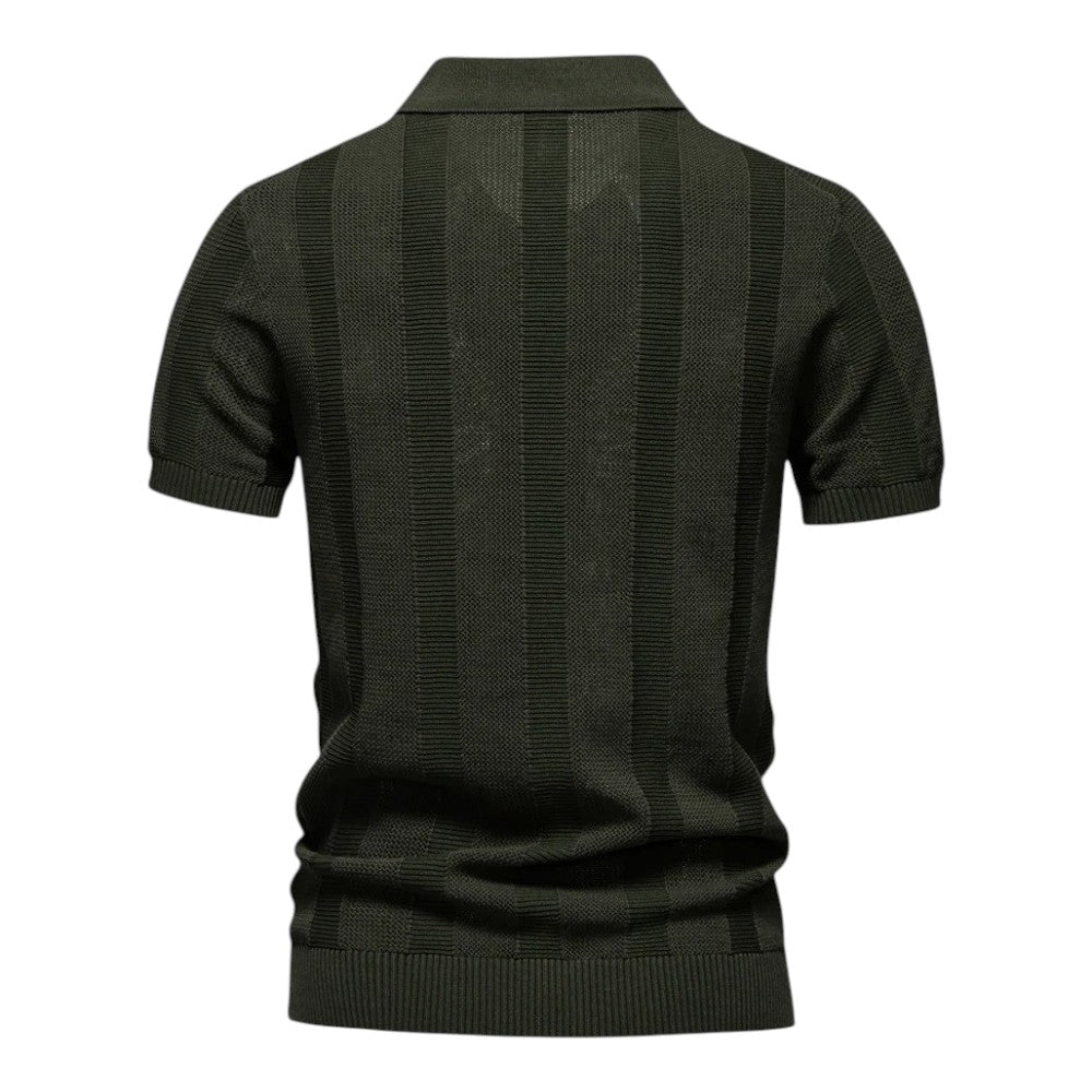 BRYNOUVELLE | POLO EN MAILLE ÉLEVÉE