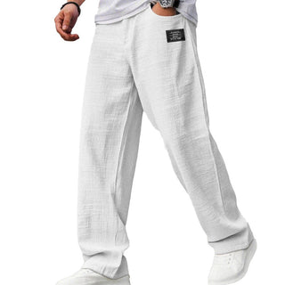 BRYNOUVELLE | PANTALON EN MÉLANGE DE LIN POUR HOMMES