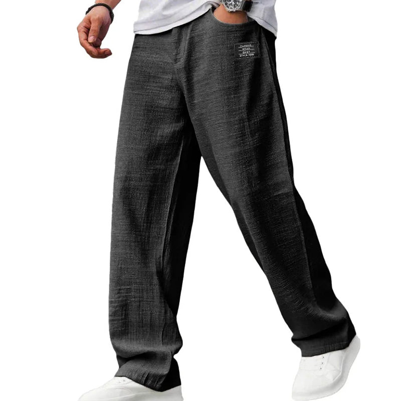 BRYNOUVELLE | PANTALON À COUPE DROITE POUR HOMMES