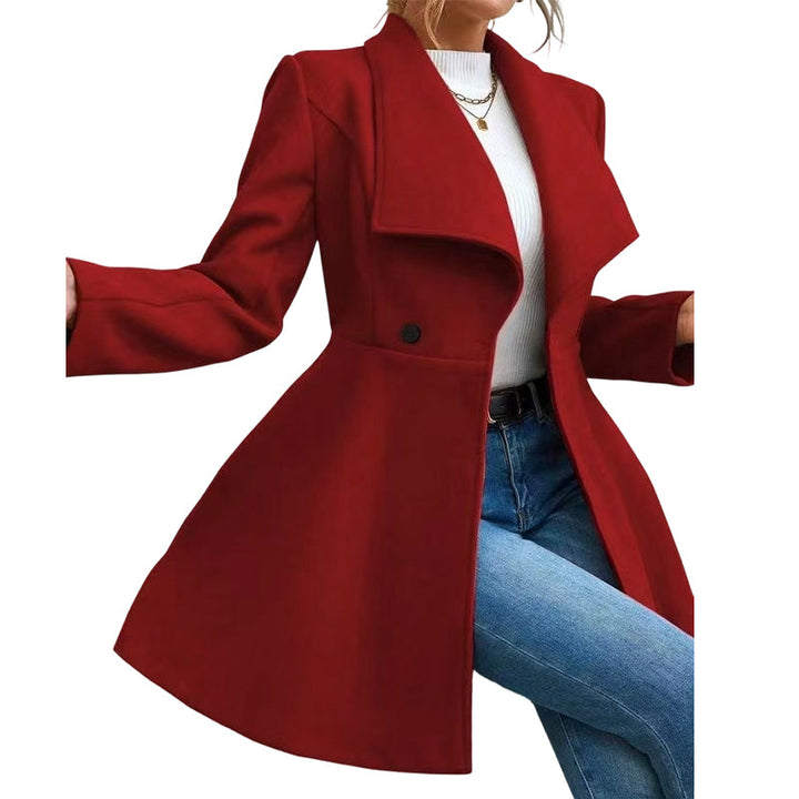 Manteau élégant mi-long pour femme – Silhouette sur mesure &amp; Style intemporel🧥