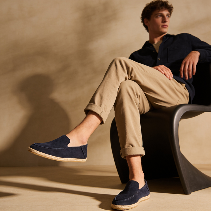 BRYNOUVELLE | Hommes Mocassins en Daim