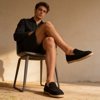BRYNOUVELLE | Hommes Mocassins en Daim