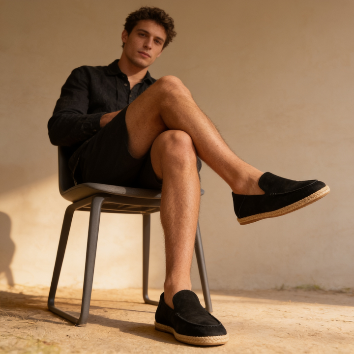 BRYNOUVELLE | Hommes Mocassins en Daim