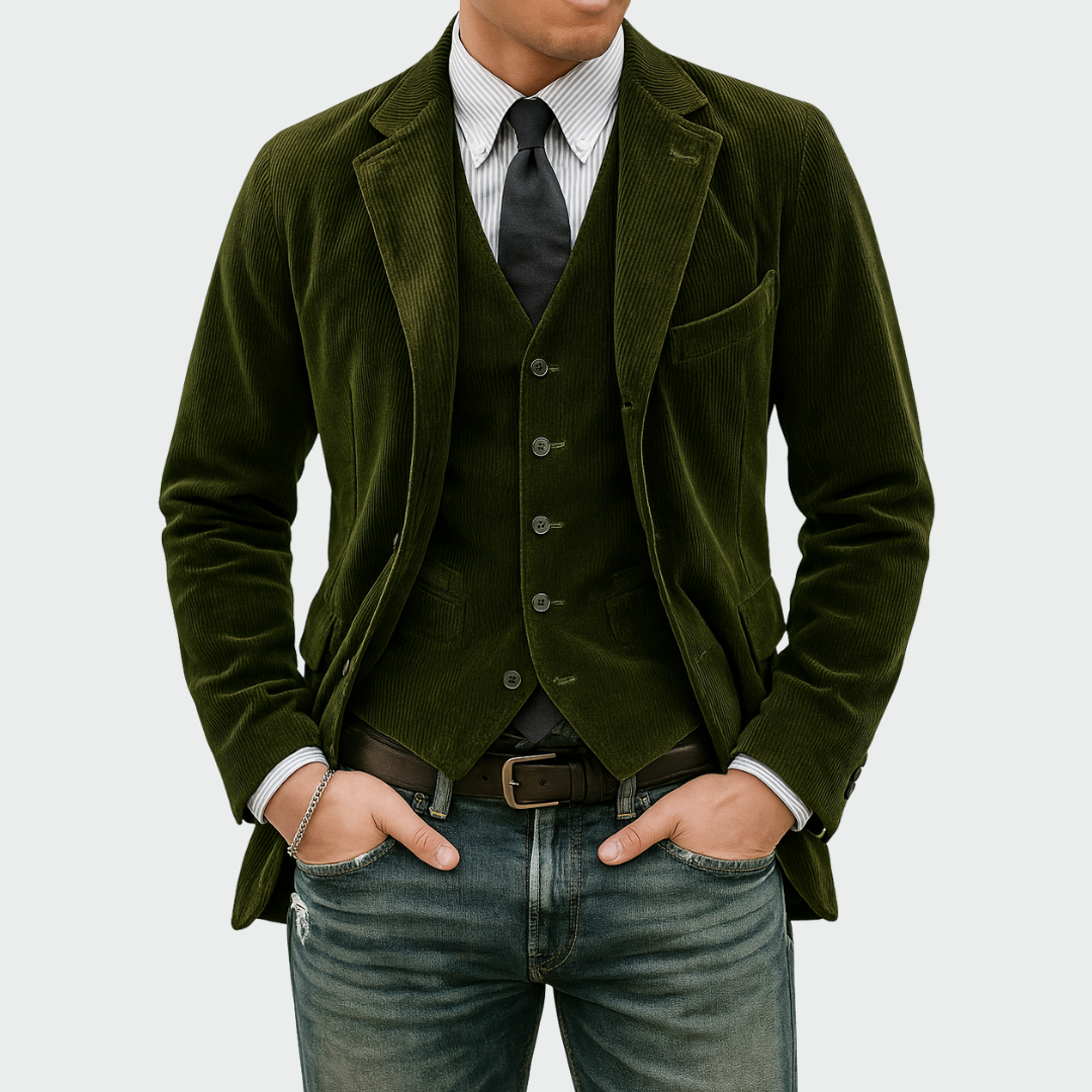 BRYNOUVELLE | ÉLÉGANT BLAZER POUR HOMMES