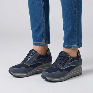 Tosca - Baskets confortables pour femme avec compensée